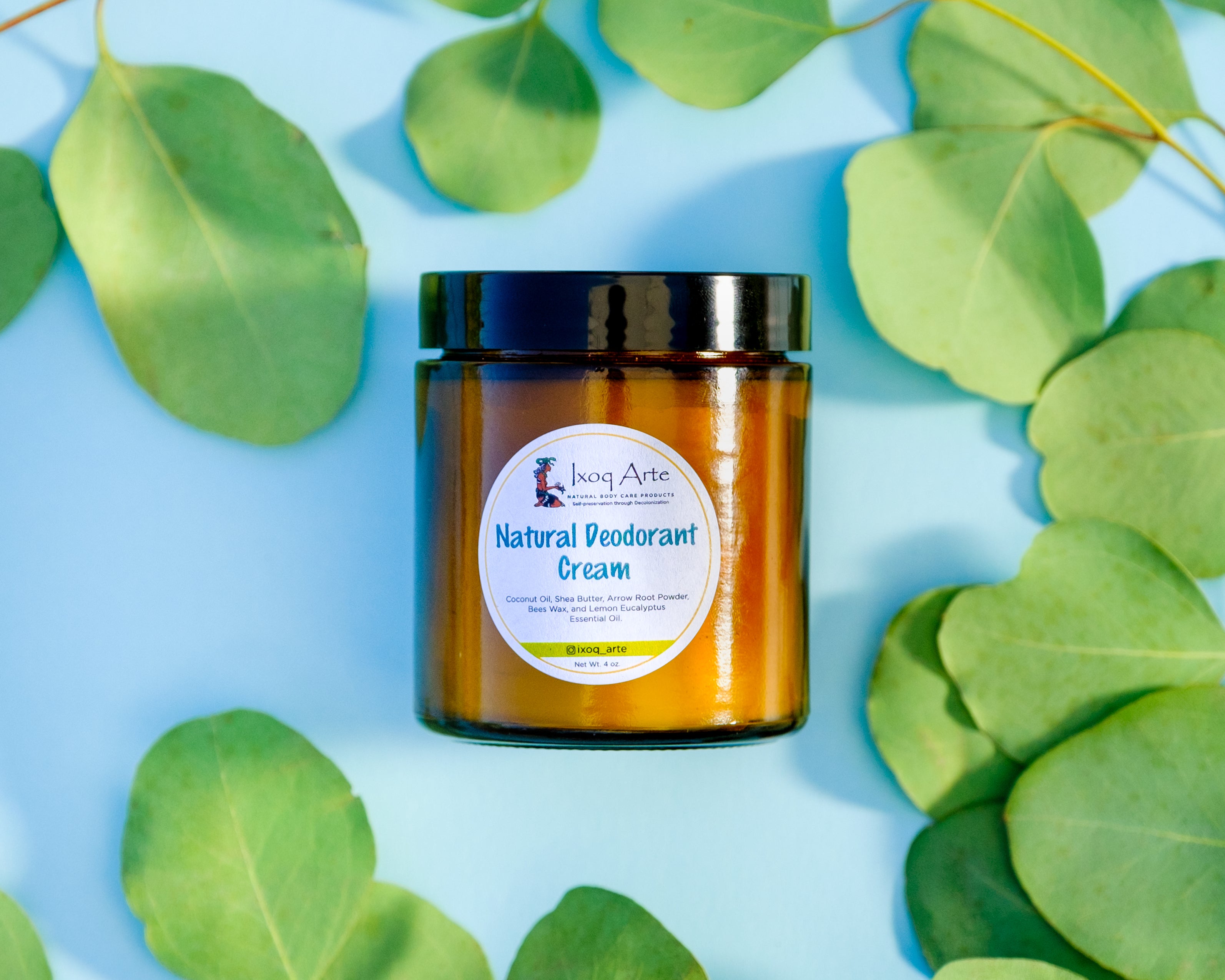 Natural Deodorant Cream - Ixoq Arte